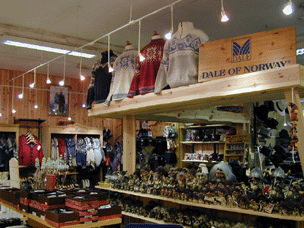 Souvenirs, gifts and sweaters from Norway.  Click to see more.